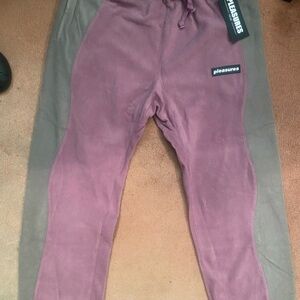Pleasures Whiskey Sweatpant in mauve